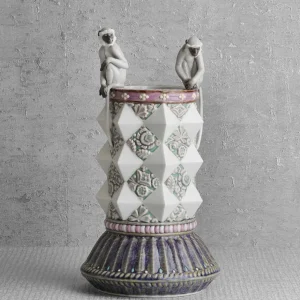 Monkey Tall Vase
