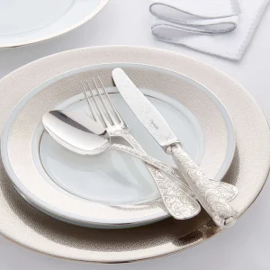 Monte Carlo Platinum Dessert Plate