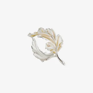 Mother of Pearl Garland Napkin Ring - Set of 4