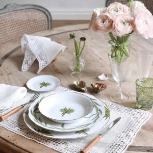 Mozzano Embroidered Placemat White