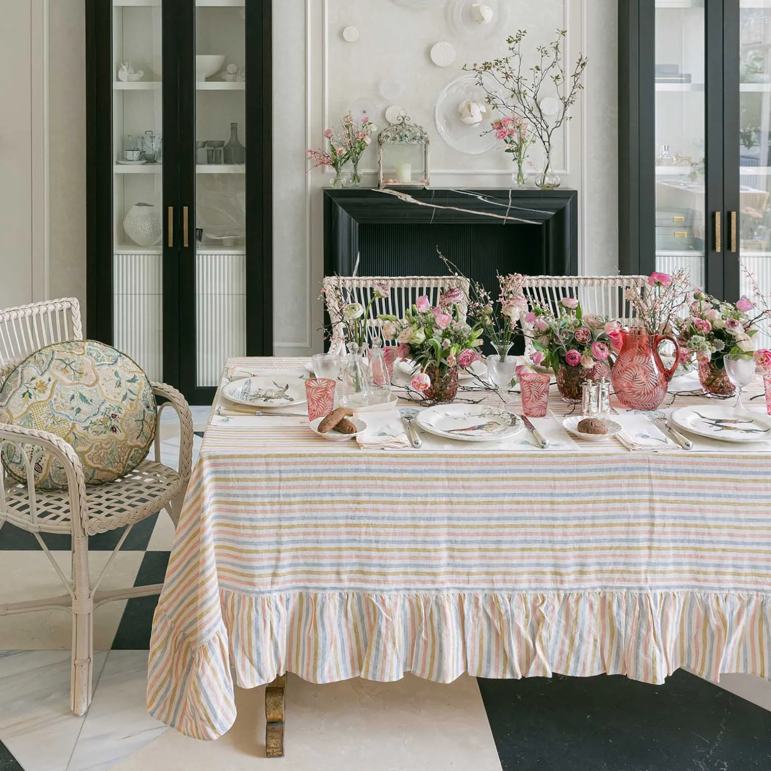 multi_stripe_frill_tablec_2.webp Multi Stripe Frill Tablecloth