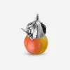 Murano Glass Yellow Pear Jam Jar