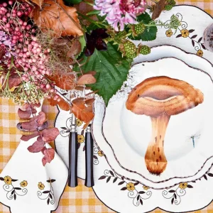 Mustard Flower Napkins - Set of 4