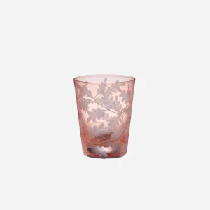 Oak Leaves Medium Tumbler Peach - Set of 2