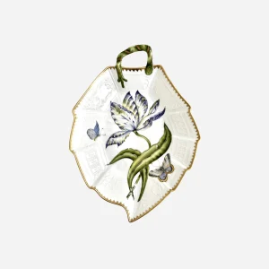 Old Master Tulips Leaf Dish