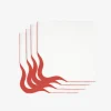 Ondas Napkin Burnt Orange - Set of 4