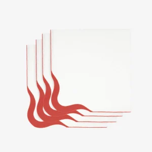 Ondas Napkin Burnt Orange - Set of 4