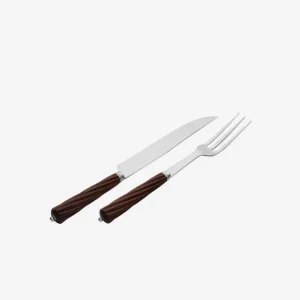 Orégon Rosewood 2-Piece Carving Set