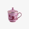 Oriente Italiano Mug with Lid - Porpora