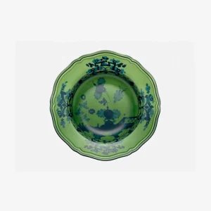 Oriente Italiano Soup Plate Malachite  - Set of 2