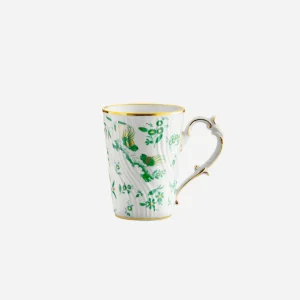 Oro di Doccia Mug with Lid Jade