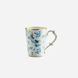 Oro di Doccia Mug with Lid Turquoise