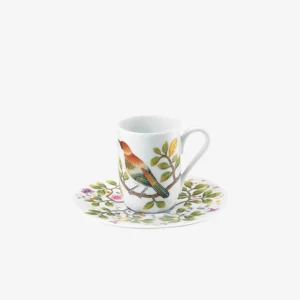 Paradis Espresso Cup & Saucer - White