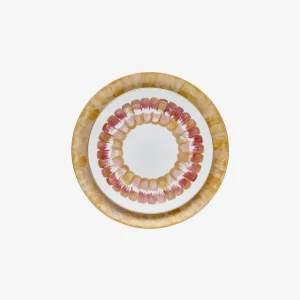Parure Dessert Plate Rouge