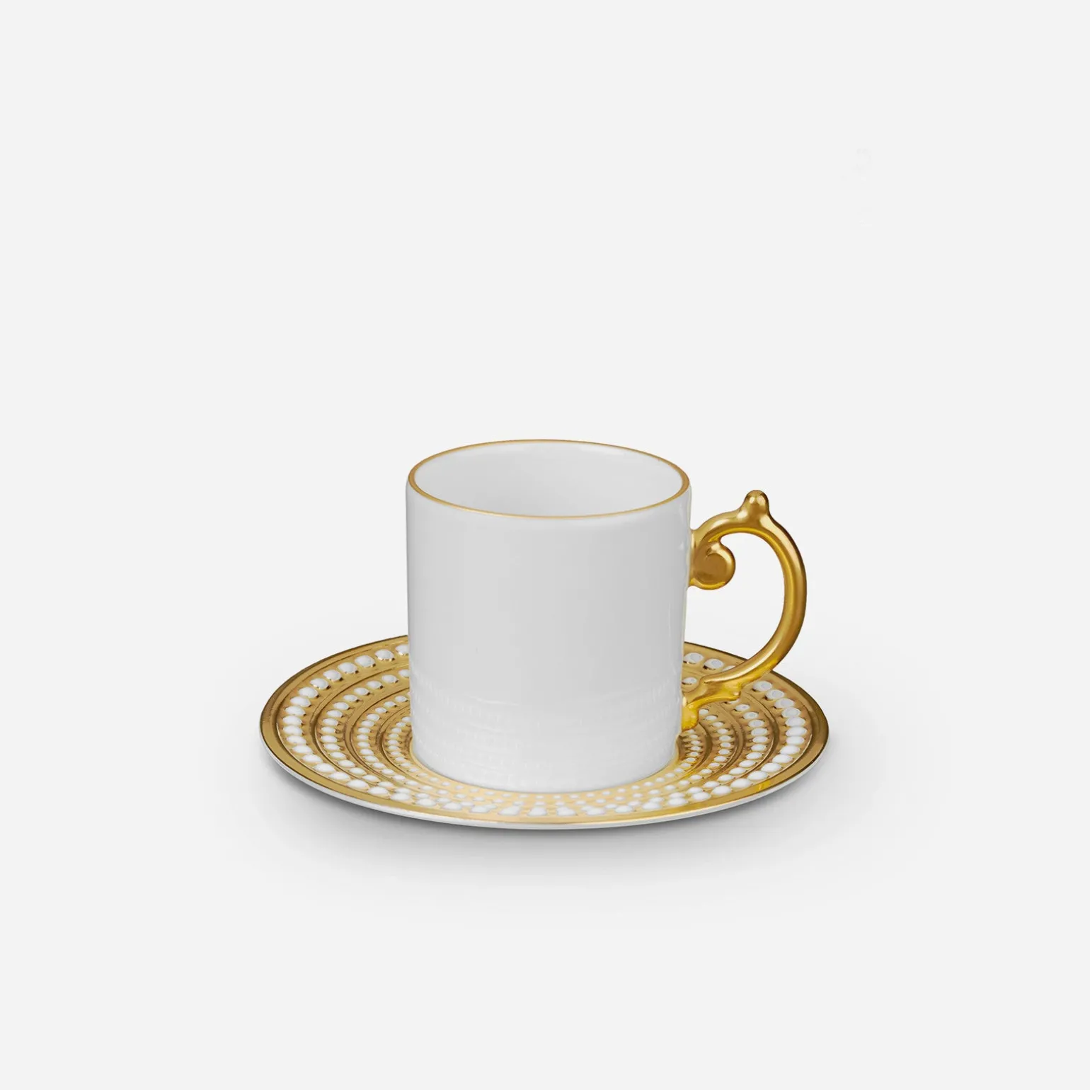 perle_gold_espresso_cup___0.webp Perlée Gold Espresso Cup & Saucer