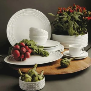Perlée White Dessert Plate
