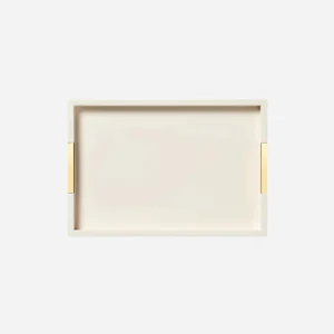 Piero Lacquer Vanity Tray - Cream