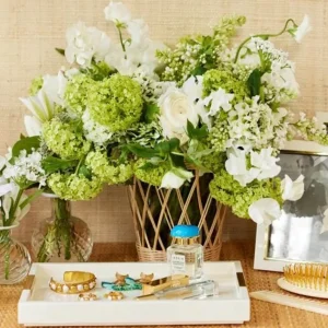 Piero Lacquer Vanity Tray - Cream