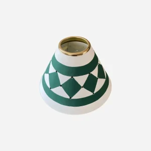 Pilatos Hand-Painted Lampshade Verde