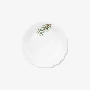 Pine Branches Dessert Plate