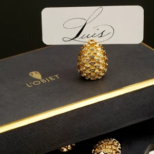 Pinecone Set of 6 Placecard Holders