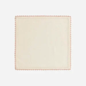 Piquillos Pink Cocktail Napkin - Set of 6