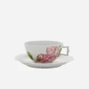 Plein Air Low Teacup and Saucer