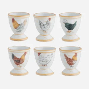 Plumes Egg Cup - Set of 6