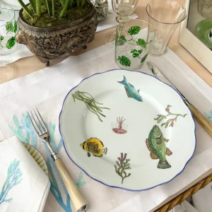 Poissons Exotiques Dinner Plate