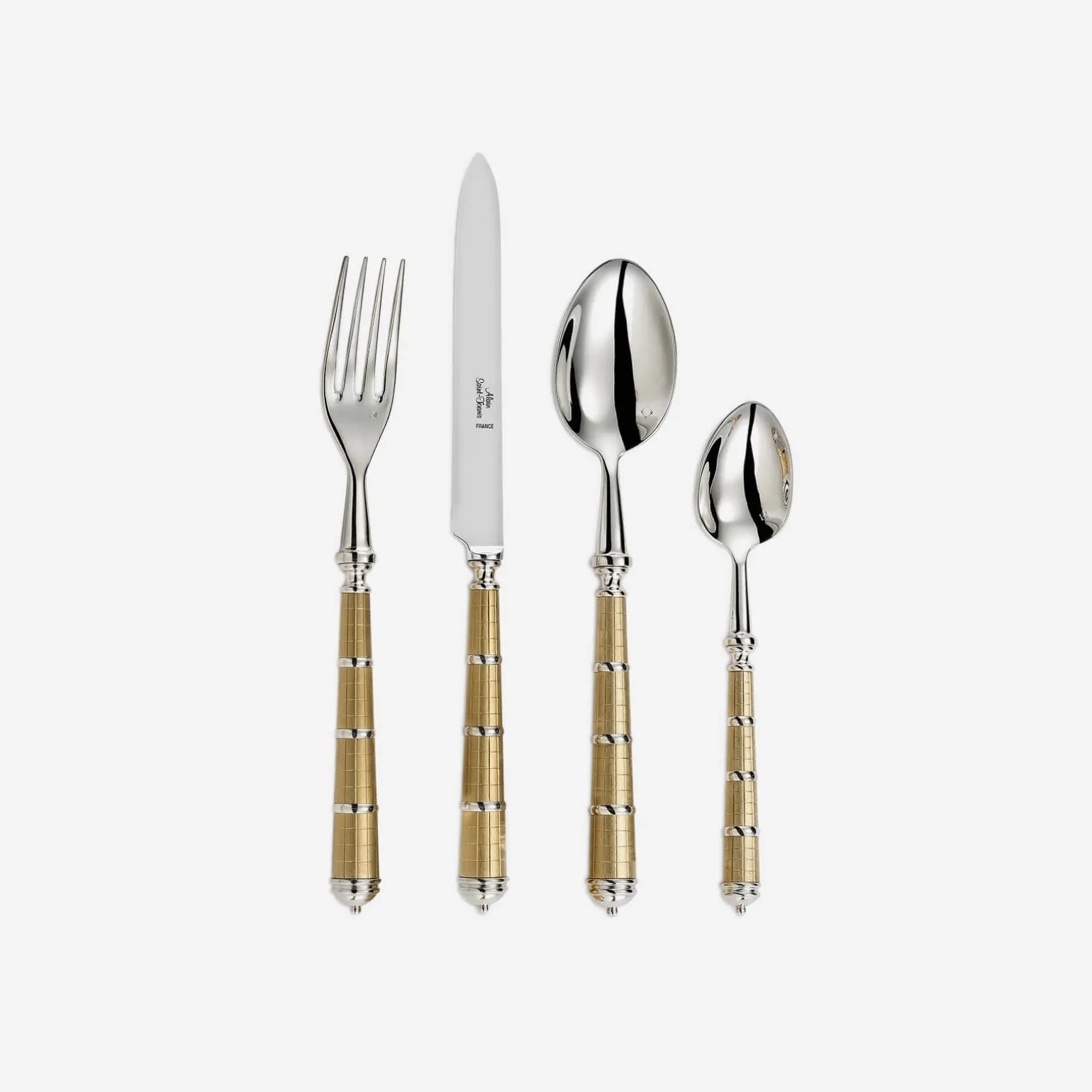 pylone_gold_piece_cutlery_0.webp Pylone Gold 4-Piece Cutlery Set