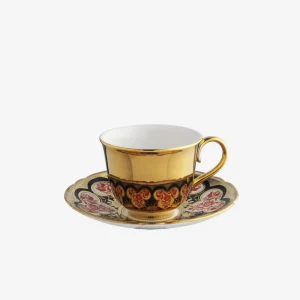 Reflect Gold Tea Cup & Saucer