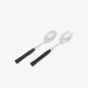 Riviera Ebony 2-Piece Serving Set