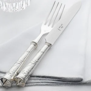 Roi Corail 2-Piece Silver Plated Serving Set