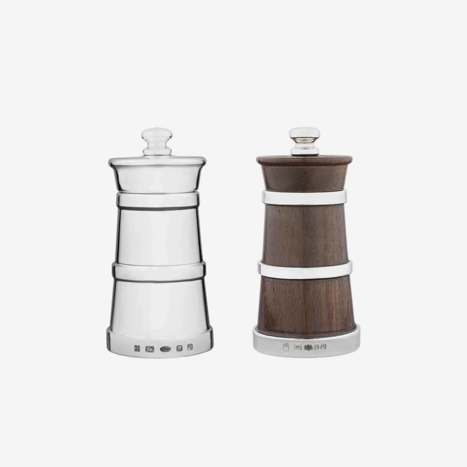 rosewood_and_silver_salt__0.webp Rosewood and Silver Salt & Pepper Grinder Set