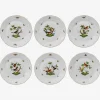 Rothschild Bird Dessert Plate - Set of 6