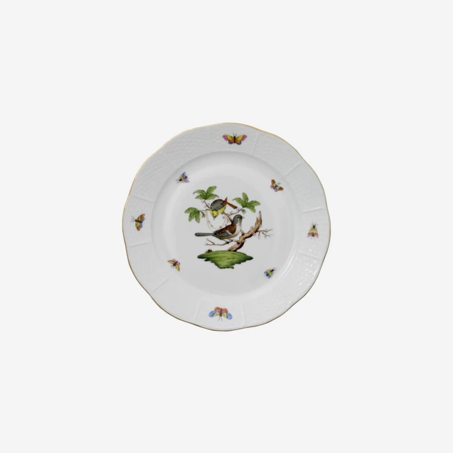 rothschild_bird_dessert_p_1.webp Rothschild Bird Dessert Plate - Set of 6