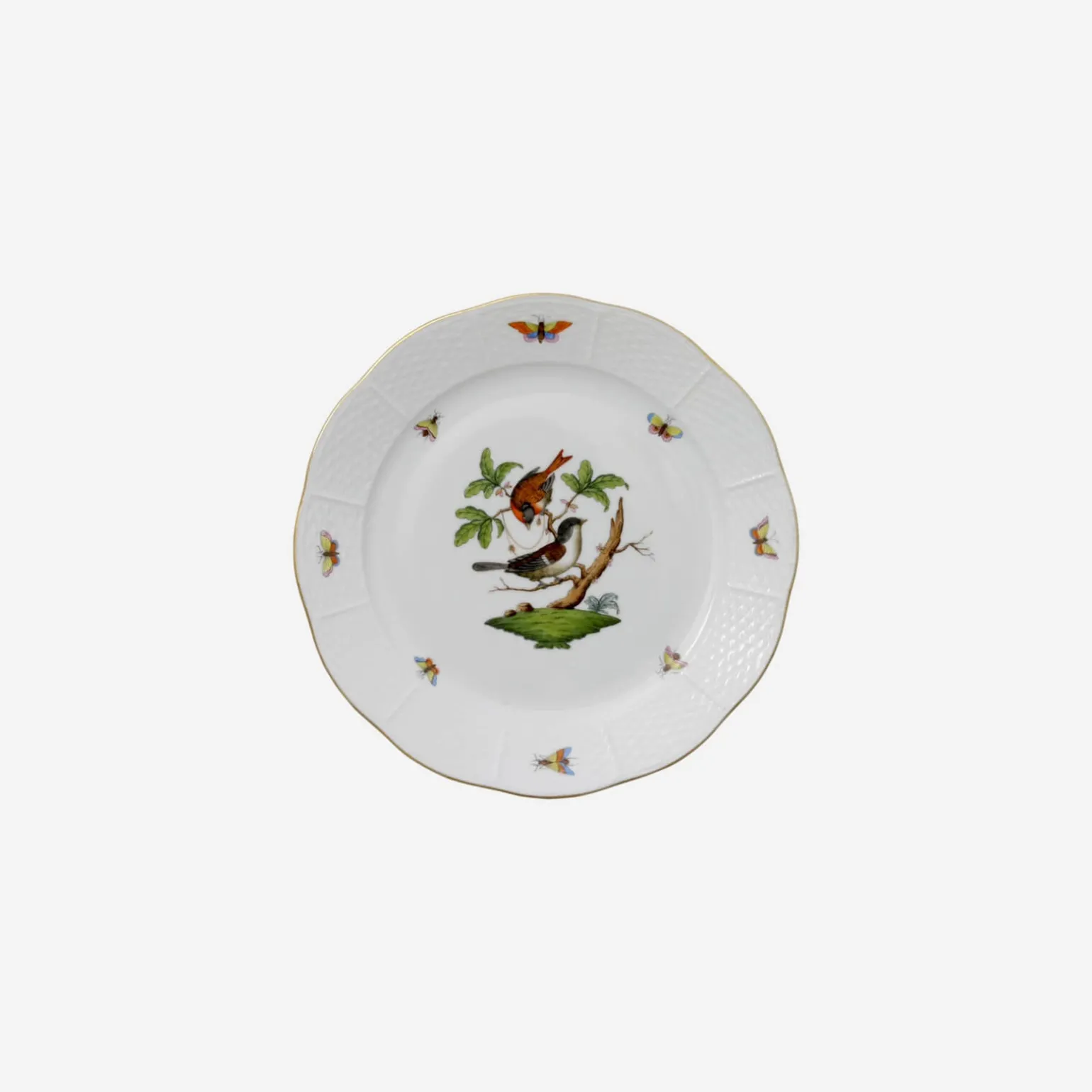 rothschild_bird_dessert_p_4.webp Rothschild Bird Dessert Plate - Set of 6