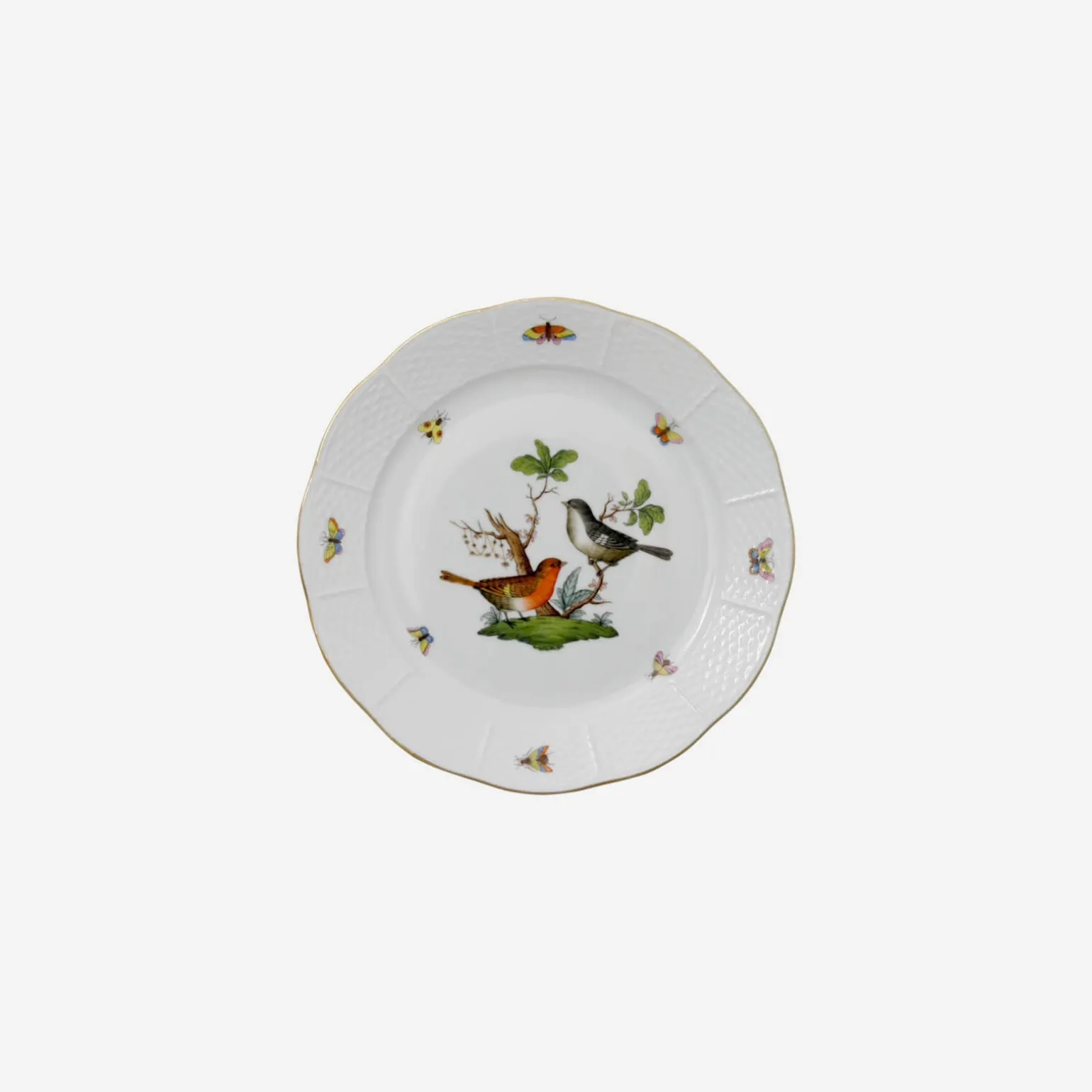 rothschild_bird_dessert_p_5.webp Rothschild Bird Dessert Plate - Set of 6