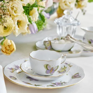 Royal Garden Butterfly Teacup & Saucer
