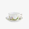 Royal Garden Flower Teacup & Saucer