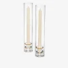 Sancia Taper Holder With Sleeve - Set of 2