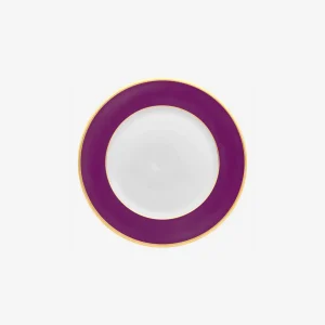 Schubert Bread Plate Violet