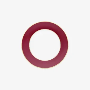 Schubert Charger Plate Burgundy