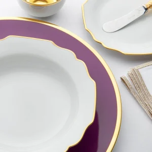 Schubert Charger Plate Violet