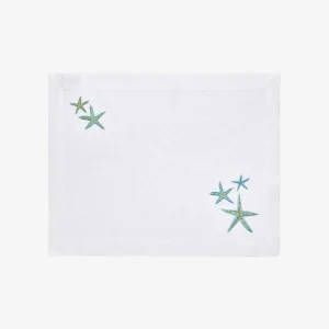 Sea Star Embroidered Placemat