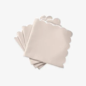 Set of Four Savannah Gardens Pink Napkins