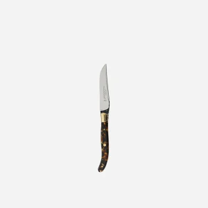 Set of Six Laguiole Steak Knives Ecaille