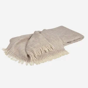 Seville Bouclé Throw - Sand