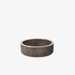 Shagreen Bottle Coaster - Chocolate