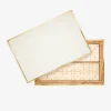 Shagreen Domino Set Cream
